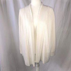 Cream Knit Cardigan w/ Pockets